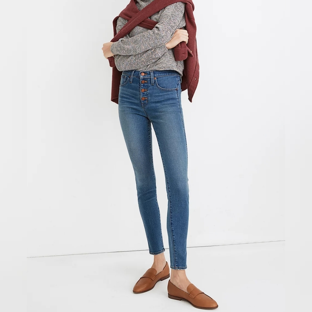 Madewell 10" High Rise Skinny Jeans